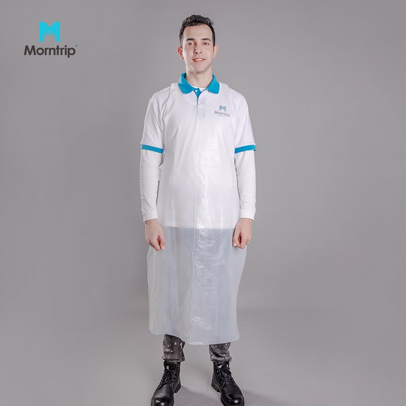 Disposable Plastic PE Apron Manufacturer - Factory Cheap Price Adult HDPE LDPE Cleaning Waterproof with Custom Logo