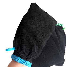 Exfoliating Mitt Gloves Manufacturer - Made in China Moroccan Kessa Hammam Viscose Fiber Body Scrub