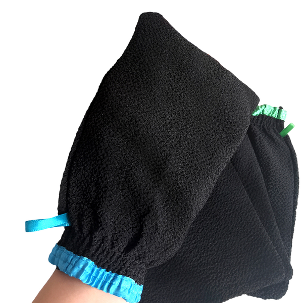 Exfoliating Mitt Gloves Manufacturer - Made in China Moroccan Kessa Hammam Viscose Fiber Body Scrub
