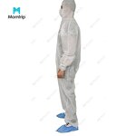 Disposable Coverall Manufacturer - CE ISO Type 5 6 Breathable Oil Field Chemical Resistant Nonwoven Hooded for Men