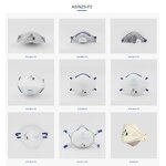 Disposable FFP1 Facemask Manufacturer - Cheap EN149 FFP1/FFP2/FFP3 Non-woven Cup Shape Anti-dust Smog with CE