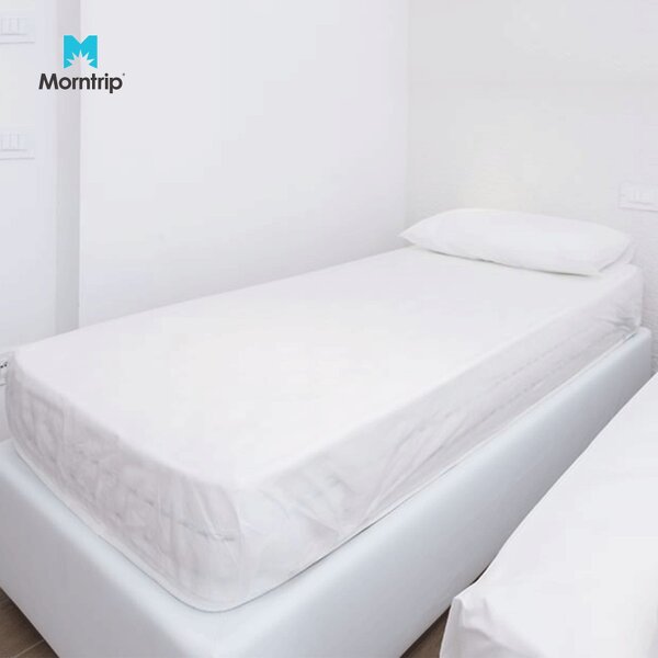 Disposable Bed Sheet Set Manufacturer - Low Cost for Hotel Waterproof White Non Woven with Pillowcases