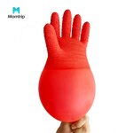 Rubber Work Gloves Manufacturer - High Quality Wholesale Price Custom Logo EN388 Certified Red with Latex-Coated