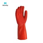 Rubber Work Gloves Manufacturer - High Quality Wholesale Price Custom Logo EN388 Certified Red with Latex-Coated