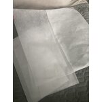 Disposable Head Cover Manufacturer - Wholesale Price White PP Non-Woven Fitting Anti-Smear Face Protection