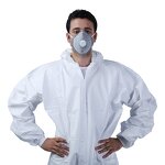 Disposable Coveralls Manufacturer - OEM Accepted Type 5 6 Anti Static SMS Back Reinforced Microporous