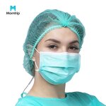 Disposable Hairnet Manufacturer - Mesh Spunbond Bouffant PP Nonwoven Isolation Elastic Dustproof Mob Cap