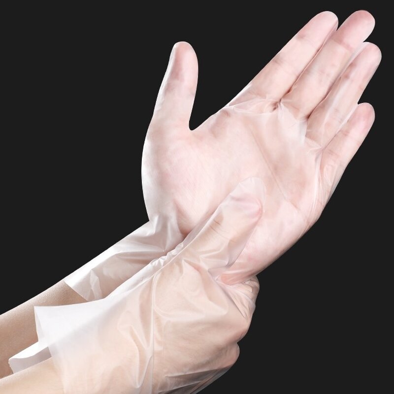 Disposable TPE Gloves Manufacturer - Hot Selling Food Grade Powder Free Low Cost PE