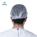 Disposable Bouffant Caps Manufacturer - Morntirp Custom Hair Net Elastic Dust Cap for Medical Spa Salon