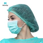 Disposable Bouffant Caps Manufacturer - Custom Hair Net Elastic Dust Cap for Medical Spa Salon