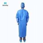 Disposable Surgical Gown Manufacturer - AAMI Level 4 Reinforced Hospital SMS 45gsm Sterile