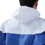 Disposable Coverall Manufacturer - PPE En14126 Hazmat Agents Liquid Splash Spray Protection Waterproof Safety