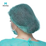 Disposable Hairnet Manufacturer - Mesh Spunbond Bouffant PP Nonwoven Isolation Elastic Dustproof Mob Cap