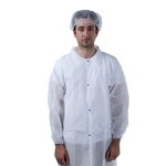Disposable Lab Coats Manufacturer - Premium Quality Laboratory Clothes Non Woven Waterproof with Buttons