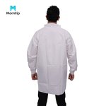 Lab Coat Manufacturer - Factory Price Customization Unisex Dust-proof Disposable White Blue