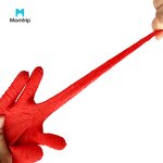 Long Sleeve PVC Glove Manufacturer - Wholesale Cheap Red Acid Oil Chemical Resistant Double Dip Grip Safety Work