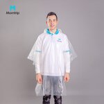 Disposable Rain Poncho Manufacturer - Hot Sale Plastic Transparent Emergency PE Easy Carry Outdoor with Hood