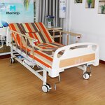 Medical Hospital Bed Manufacturer - Factory Custom Wholesale 4 Crank Manual Adjustable 5 Functions with Toilet