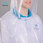 Plastic Raincoat Manufacturer - Factory Cheap Biodegradable LDPE Material Hooded