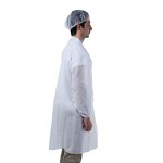 Disposable Lab Coats Manufacturer - Premium Quality Laboratory Clothes Non Woven Waterproof with Buttons