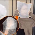 Disposable Head Cover Manufacturer - Wholesale Price White PP Non-Woven Fitting Anti-Smear Face Protection