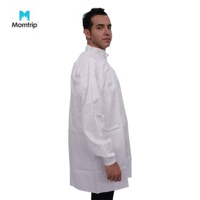 Lab Coat Manufacturer - Factory Price Customization Unisex Dust-proof Disposable White Blue