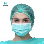 Disposable Bouffant Caps Manufacturer - Custom Hair Net Elastic Dust Cap for Medical Spa Salon