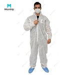 Disposable Coverall Manufacturer - CE ISO Type 5 6 Breathable Oil Field Chemical Resistant Nonwoven Hooded for Men