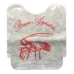 Disposable Sea Food Restaurant Bib Manufacturer - Custom Print Logo Adult Non Woven