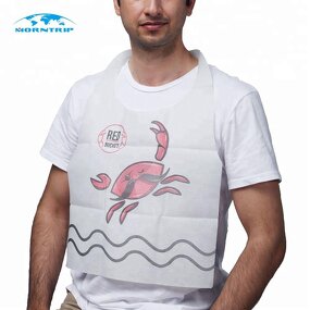 Disposable Adult Bibs Manufacturer - BBQ Grill Personalised Non Woven Printed