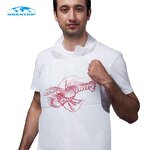 Disposable Plastic Lobster Bibs Manufacturer - with Ties for Seafood Crab Bake Feast