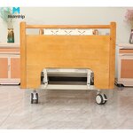 Hospital Medical Nursing Bed Manufacturer - Homecare Furniture Fowler's Position Wood Material Two Function