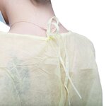 Disposable Isolation Gown Manufacturer - Good Feedback Custom 25 GSM Non Woven PP for Kitchen Dining Room Hospital