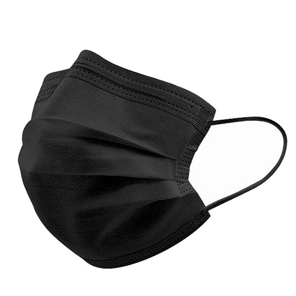 Disposable Medical Face Mask Manufacturer - Colorful for Adults for Personal Care Black Color EN14683