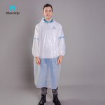 Plastic Raincoat Manufacturer - Factory Cheap Biodegradable LDPE Material Hooded