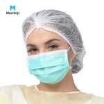 Disposable Hair Cap Manufacturer - Food Industry Nurse Non Woven for Kitchen Head Cover White Bouffant