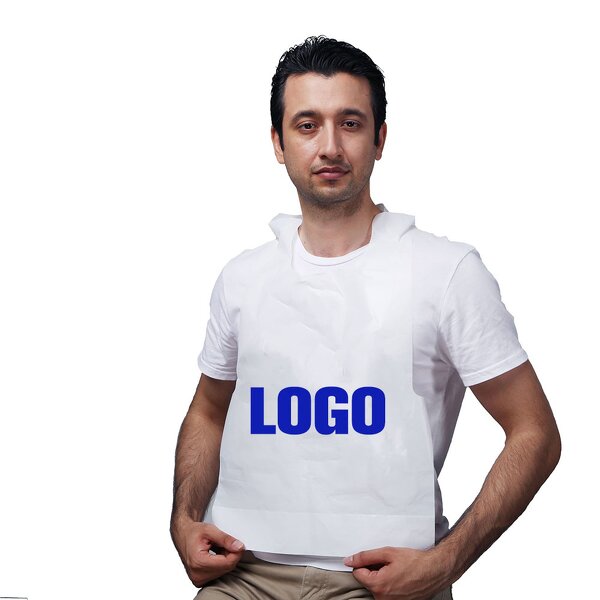 Disposable Plastic Lobster Bib Manufacturer - Adult for Eating Lobsters Crab Seafood with Ties Custom Printed