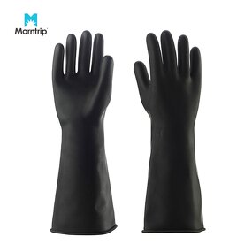 Industrial Rubber Gloves Manufacturer - Factory-Made Thickened Large Black for Labor Insurance
