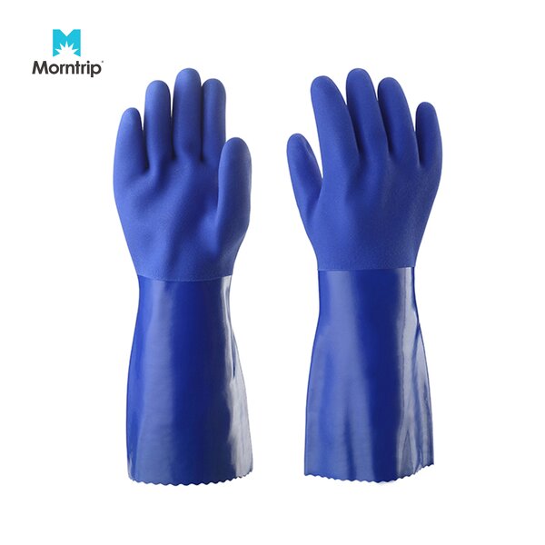 Rubber-Dipped Industrial Gloves Manufacturer - Morntrip with Warm Foaming Wool Lining and PVC