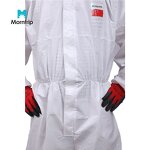 Disposable Coverall Manufacturer - Cheap Price PPE Protective Anti Static Chemical Resistant 50gsm Microporous Type 5 6