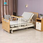 Electric Nursing Bed Manufacturer - Multifunctional Medical for Home Care Rotating Assist Off Semi Fowler Bed
