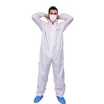 Disposable Protective Coveralls Manufacturer - Cheap CE ISO Hazmat Suit SMS Microporous Anti-static Type 5 6