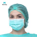 Disposable Bouffant Caps Manufacturer - Morntirp Custom Hair Net Elastic Dust Cap for Medical Spa Salon