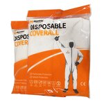 Disposable Coveralls Manufacturer - Custom Logo White Type 4 5 6 Microporous Waterproof Chemical Resistant with CE ISO