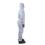 Disposable Coveralls Manufacturer - Custom Logo White Type 4 5 6 Microporous Waterproof Chemical Resistant with CE ISO