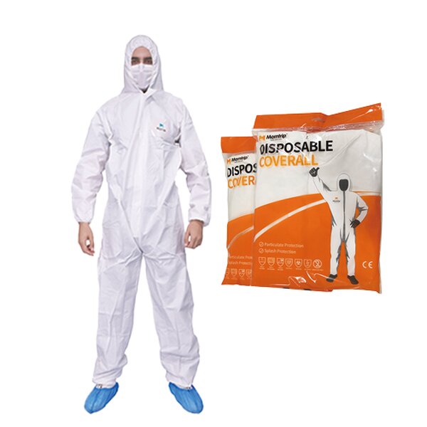 Disposable Protective Coveralls Manufacturer - Cheap CE ISO Hazmat Suit SMS Microporous Anti-static Type 5 6