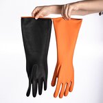 Latex Gloves Manufacturer - EN388 Thickened Industrial Plastic Acid Alkali Resistant Rubber
