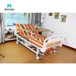 Medical Hospital Bed Manufacturer - 5 Function Manual with Toilet Hole