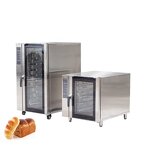 Convection Oven Manufacturer - Industrial Big Gas with 16 Tray Removable Washable for Bread Cake