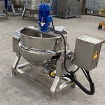 Industrial Cooker Manufacturer - Jacketed Kettle with Mixer for Jam Cooking Pot